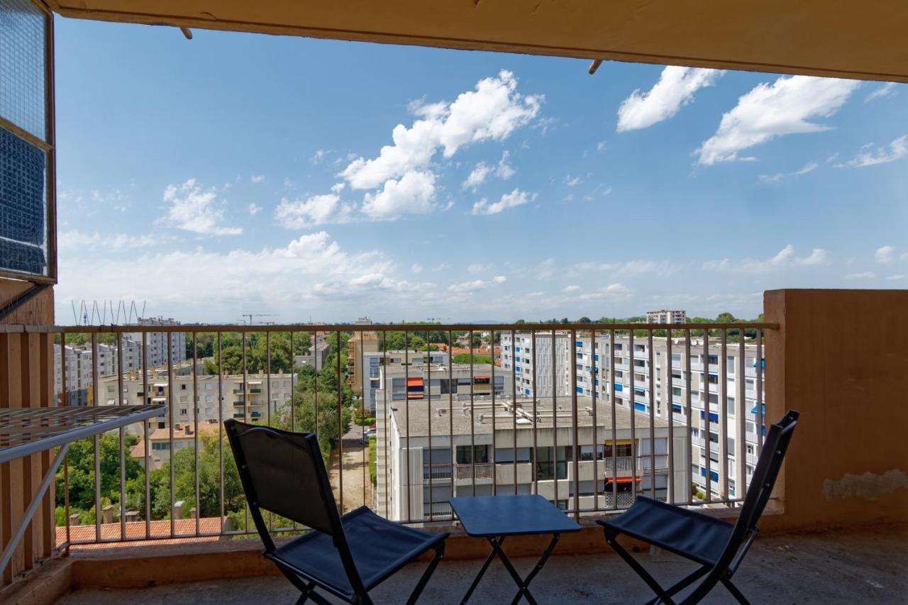 Le Beaulieu * Appartement 4 Chambres * 8Pers * Clim * Parking * Balcon Montpellier Exterior foto